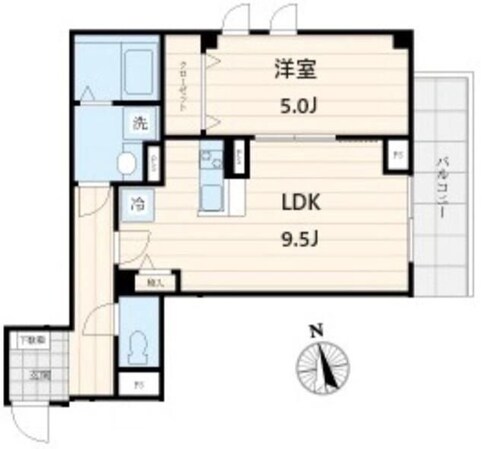 パインヒルズの物件間取画像